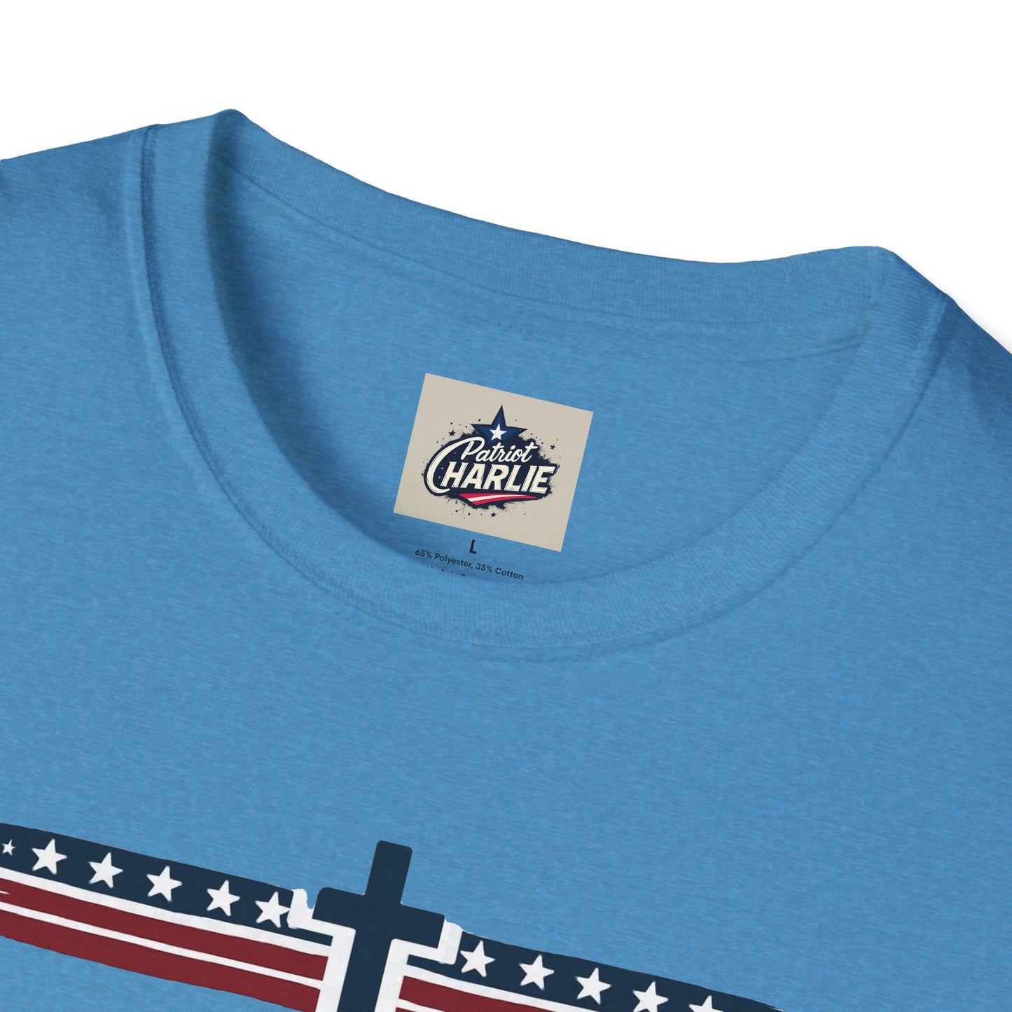 Patriots Pray T-Shirt - Red, White, and Blue Design