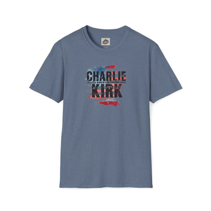 Remembering Charlie Kirk - 'American Legend' T-Shirt (www.patriotcharlie.com)