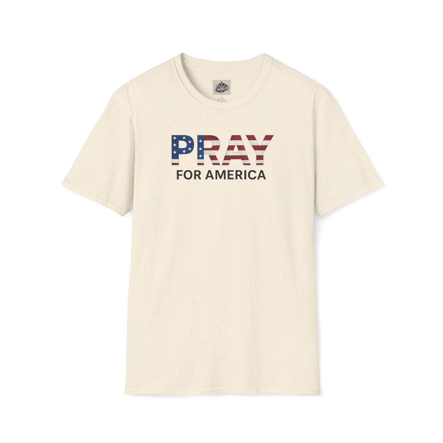 Pray For America T-Shirt (www.patriotcharlie.com)