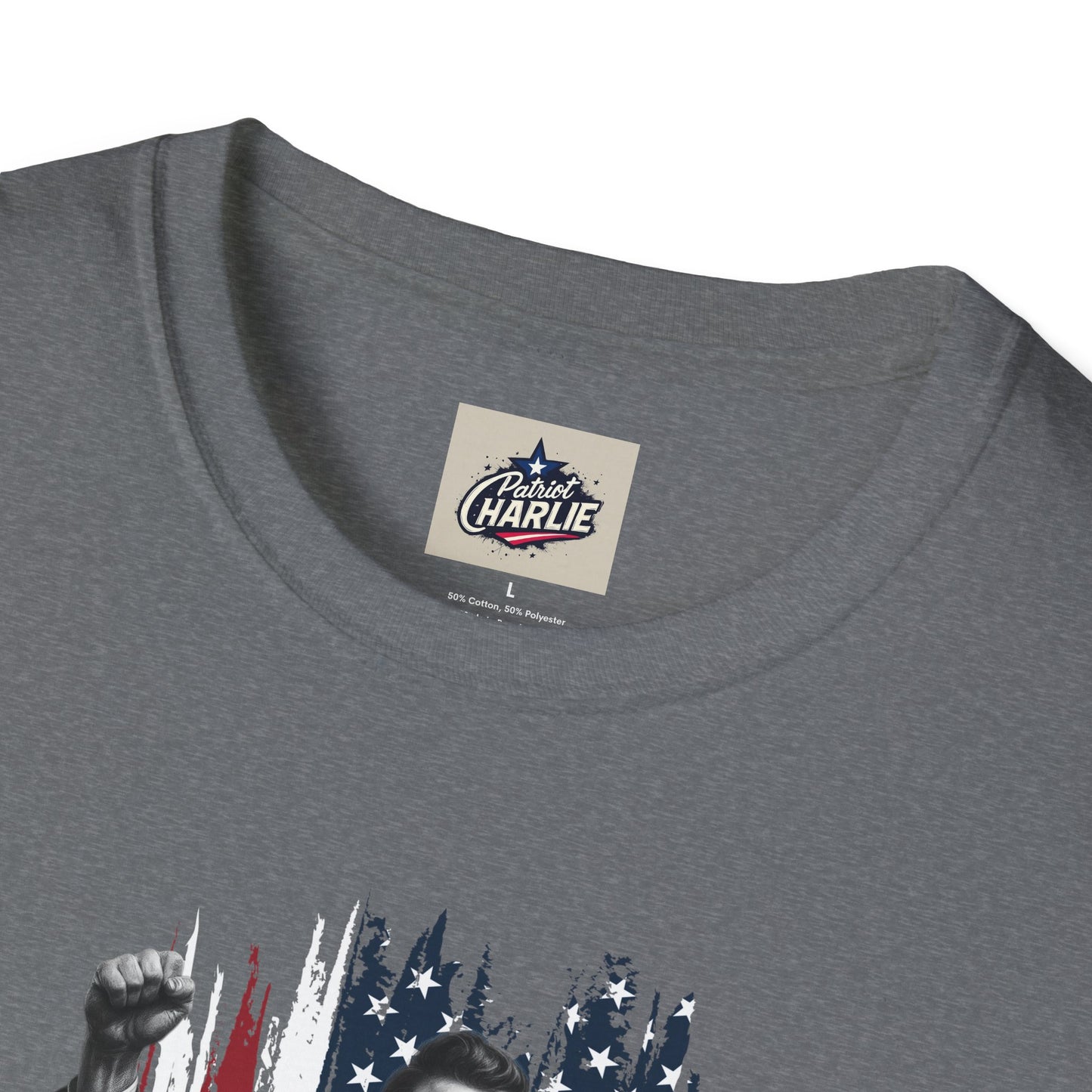 Remembering Charlie Kirk - "I Am Charlie Kirk" T-Shirt (www.patriotcharlie.com)