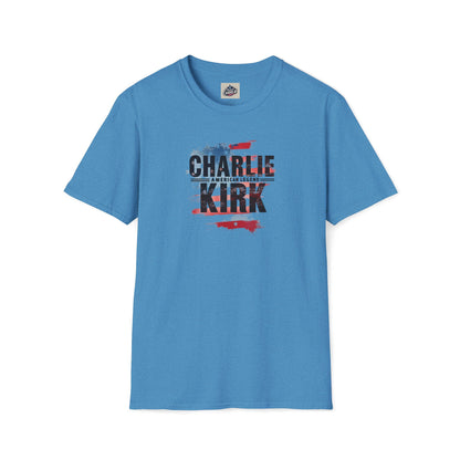 Remembering Charlie Kirk - 'American Legend' T-Shirt (www.patriotcharlie.com)
