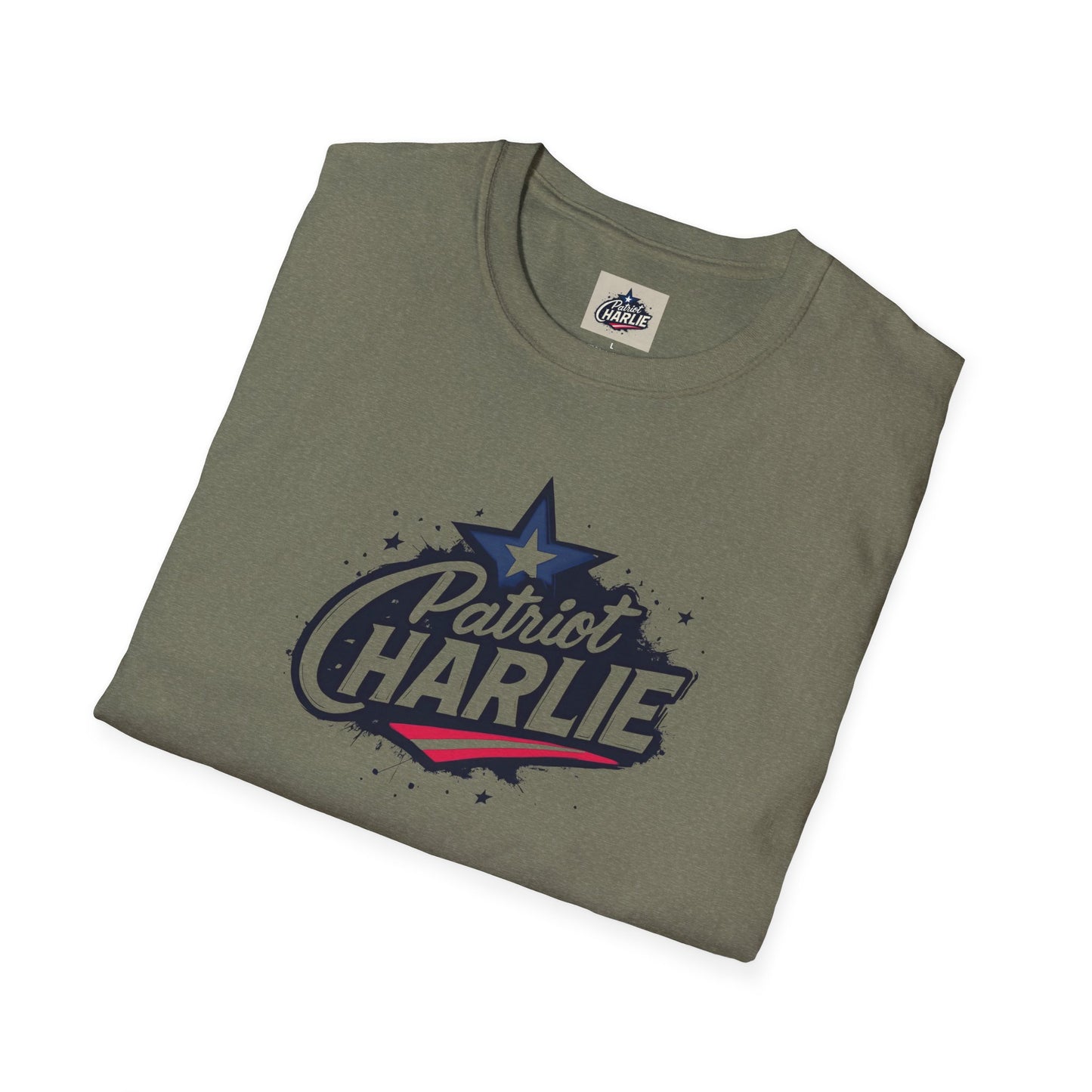 Remembering Charlie Kirk - 'Patriot Charlie' T-Shirt (www.patriotcharlie.com)