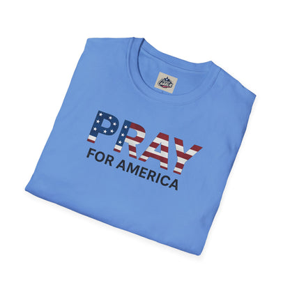 Pray For America T-Shirt (www.patriotcharlie.com)