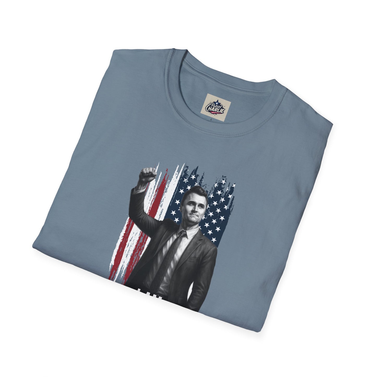 Remembering Charlie Kirk - "I Am Charlie Kirk" T-Shirt (www.patriotcharlie.com)