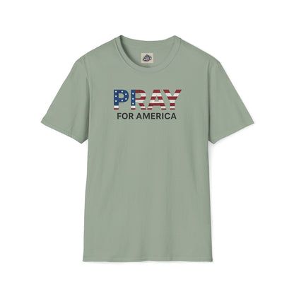 Pray For America T-Shirt (www.patriotcharlie.com)