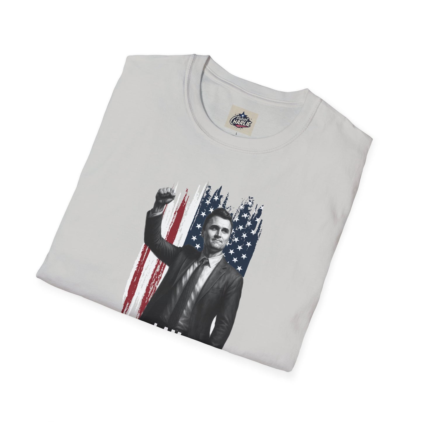 Remembering Charlie Kirk - "I Am Charlie Kirk" T-Shirt (www.patriotcharlie.com)