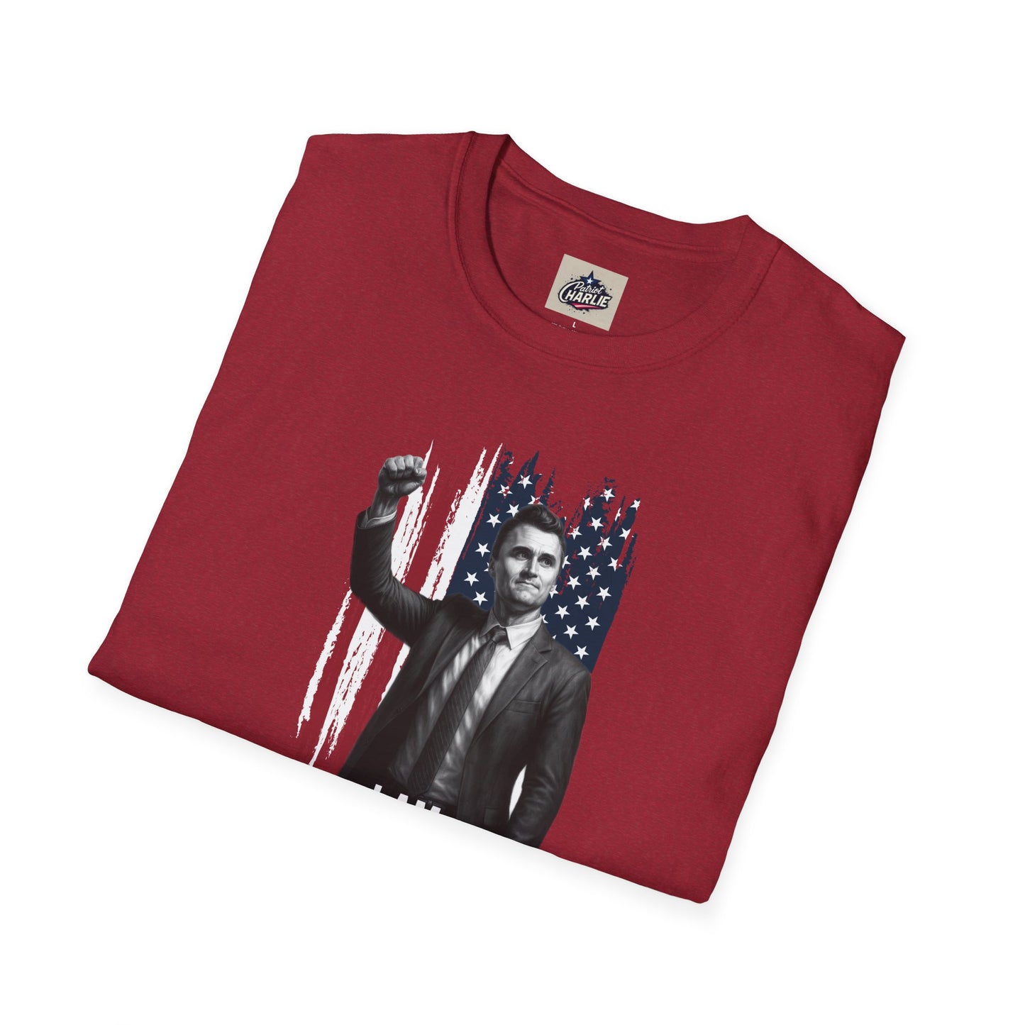 Remembering Charlie Kirk - "I Am Charlie Kirk" T-Shirt (www.patriotcharlie.com)