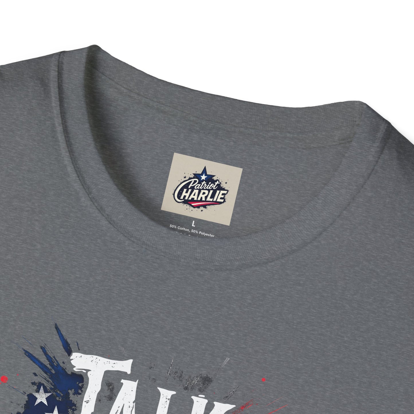 Talk Hard T-Shirt - for Supporters of Freedom of Speech and Expression