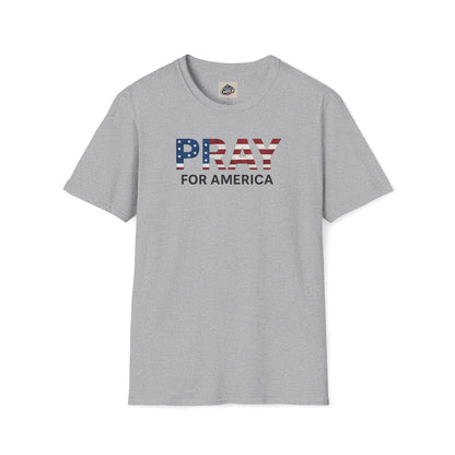 Pray For America T-Shirt (www.patriotcharlie.com)