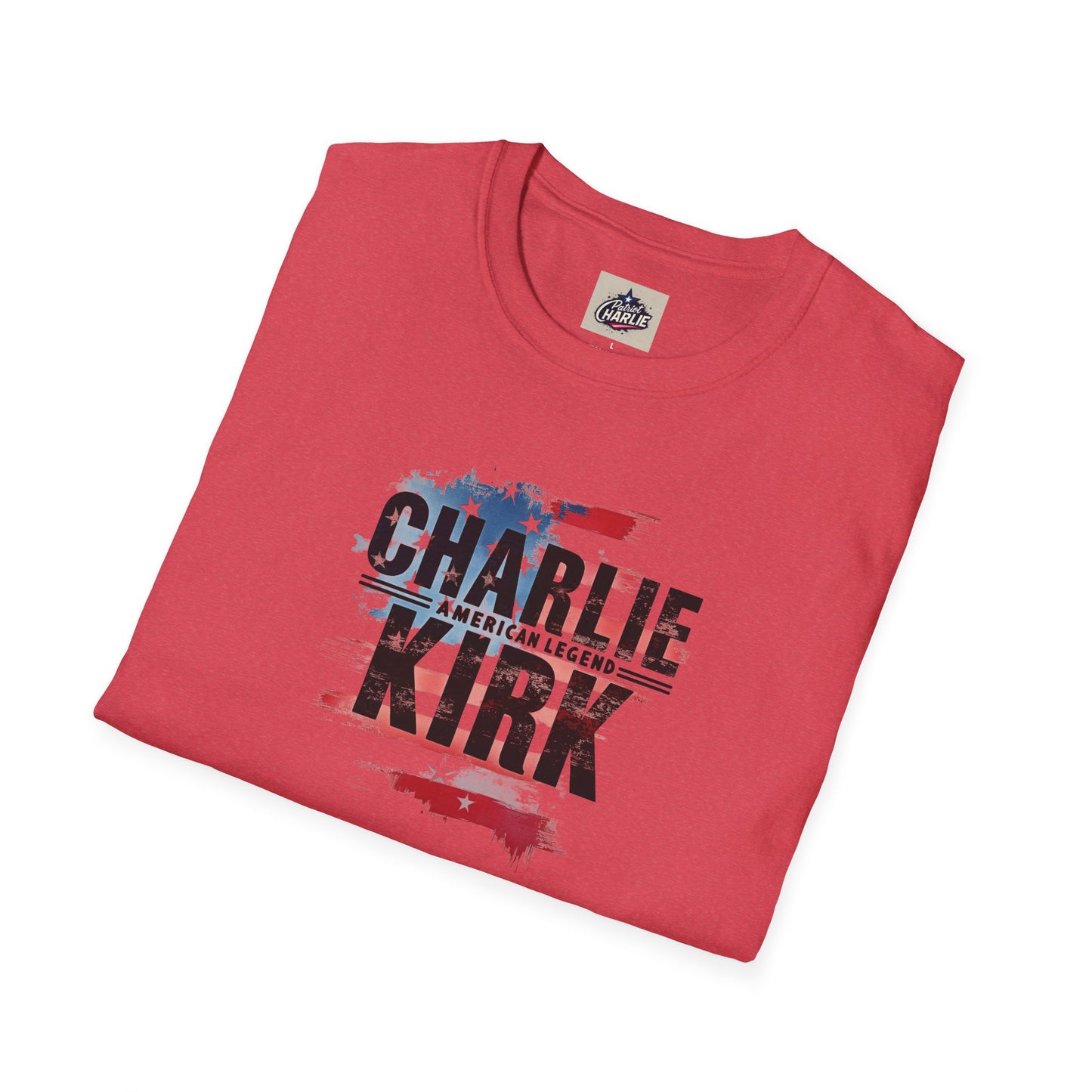Remembering Charlie Kirk - 'American Legend' T-Shirt (www.patriotcharlie.com)