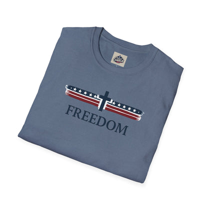 Patriots Pray T-Shirt - Red, White, and Blue Design