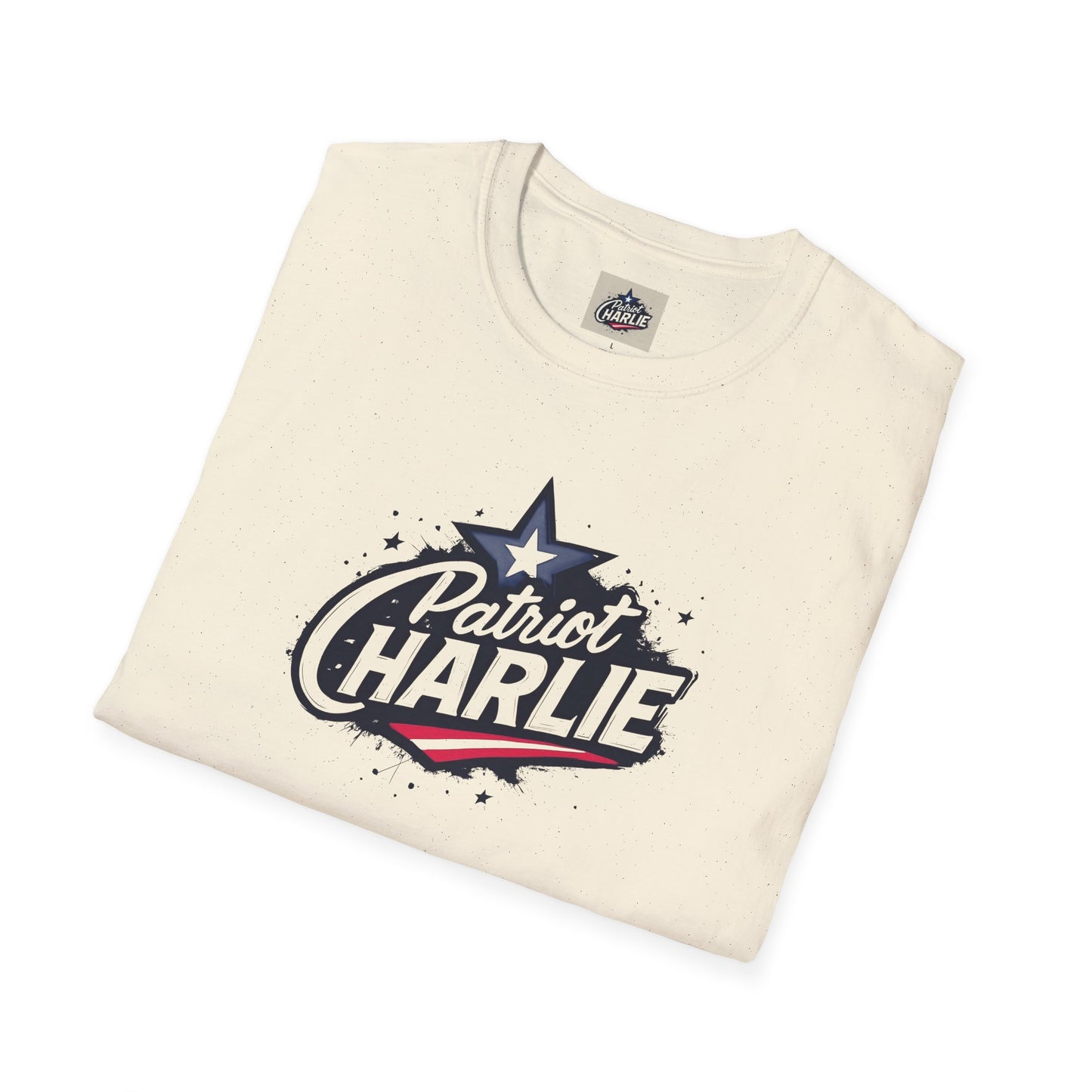 Remembering Charlie Kirk - 'Patriot Charlie' T-Shirt (www.patriotcharlie.com)