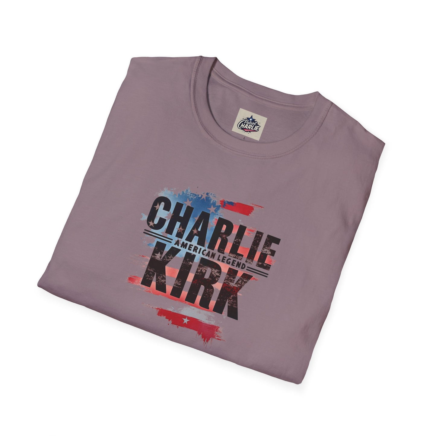 Remembering Charlie Kirk - 'American Legend' T-Shirt (www.patriotcharlie.com)