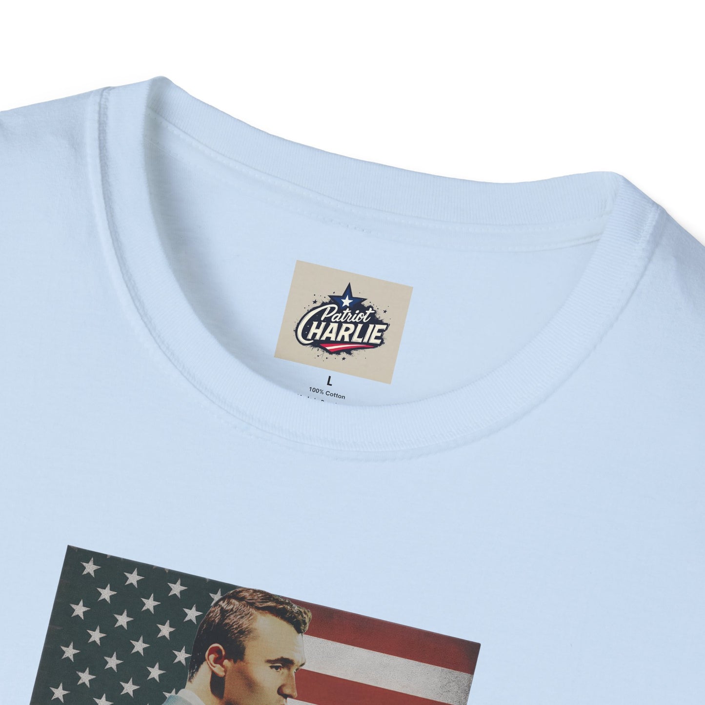 Remembering Charlie Kirk - 'Inspiration' T-Shirt (www.patriotcharlie.com)