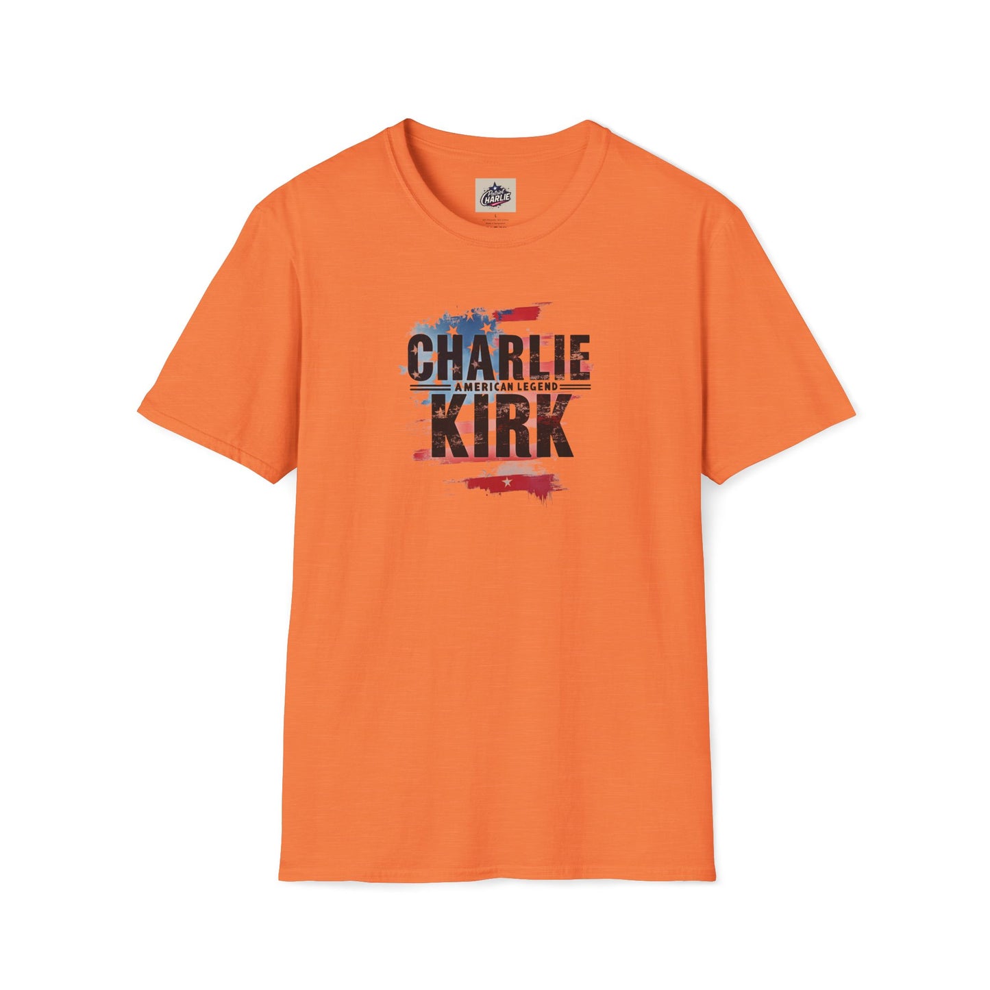 Remembering Charlie Kirk - 'American Legend' T-Shirt (www.patriotcharlie.com)