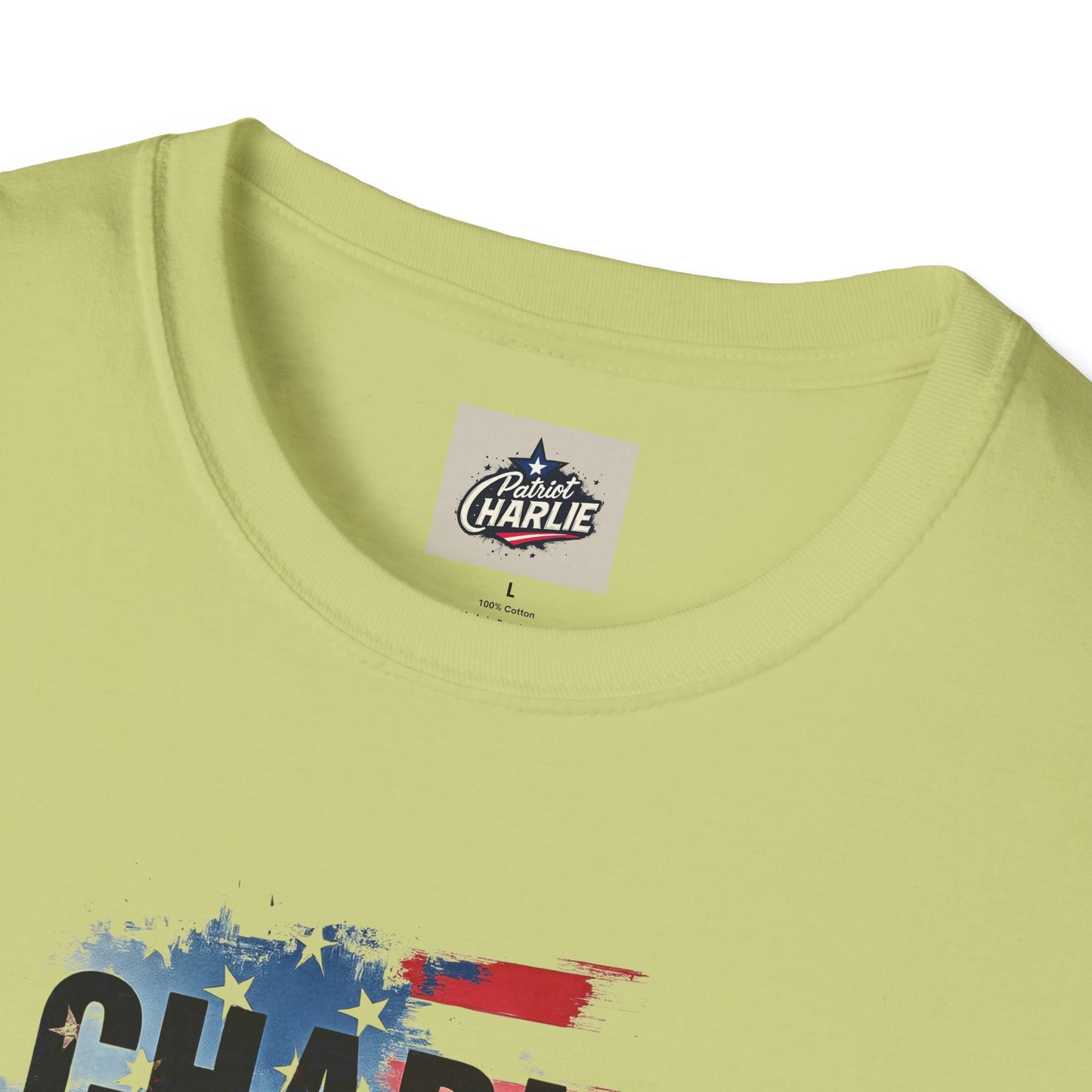 Remembering Charlie Kirk - 'American Legend' T-Shirt (www.patriotcharlie.com)