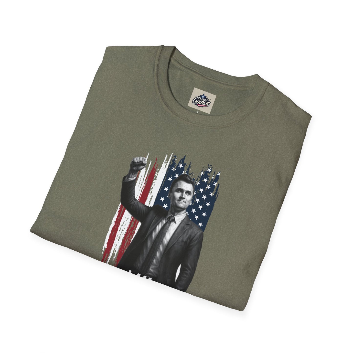 Remembering Charlie Kirk - "I Am Charlie Kirk" T-Shirt (www.patriotcharlie.com)