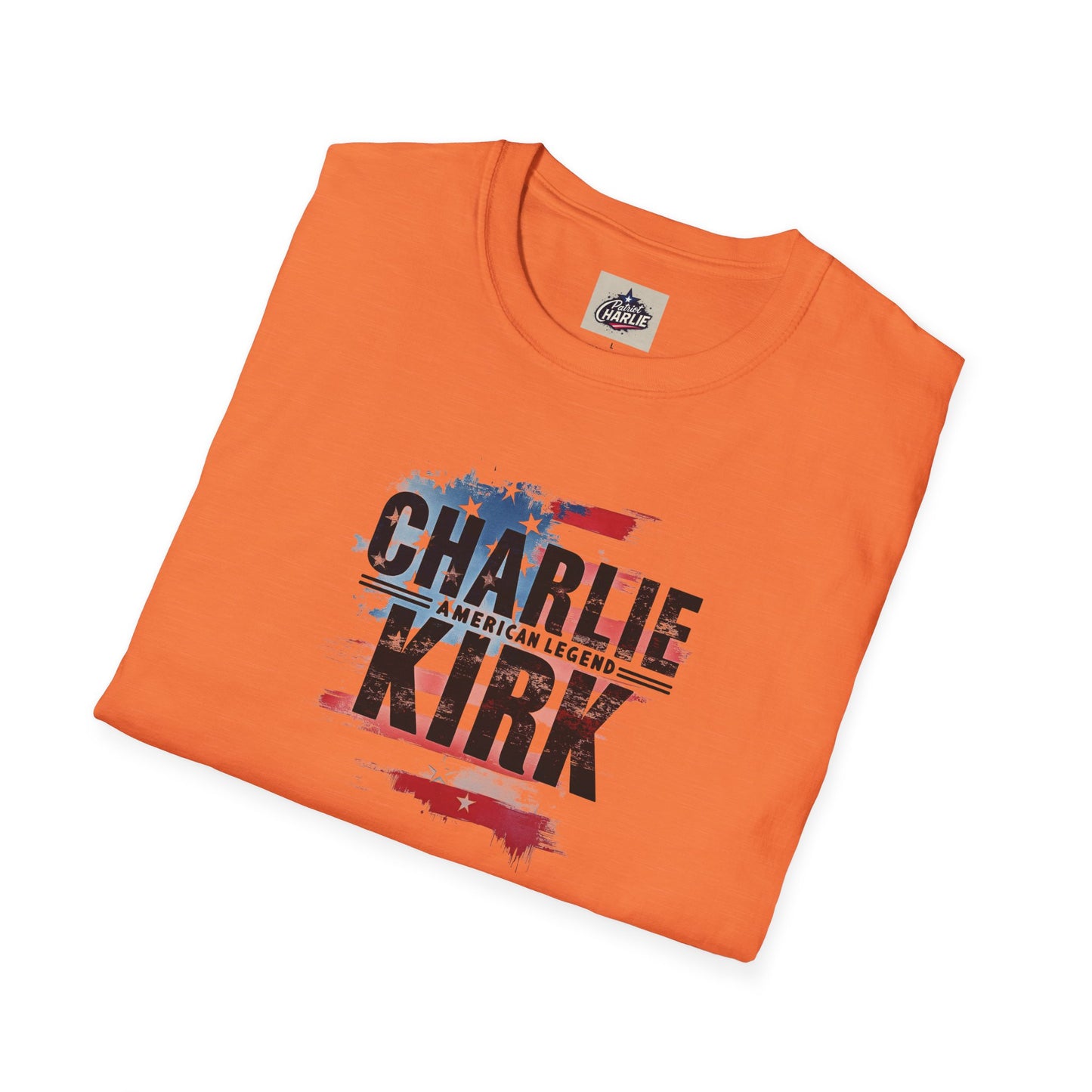 Remembering Charlie Kirk - 'American Legend' T-Shirt (www.patriotcharlie.com)