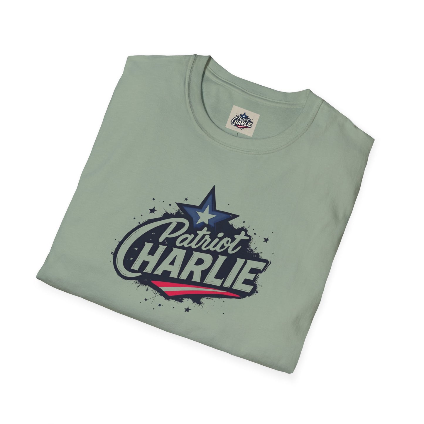 Remembering Charlie Kirk - 'Patriot Charlie' T-Shirt (www.patriotcharlie.com)