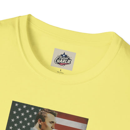 Remembering Charlie Kirk - 'Inspiration' T-Shirt (www.patriotcharlie.com)