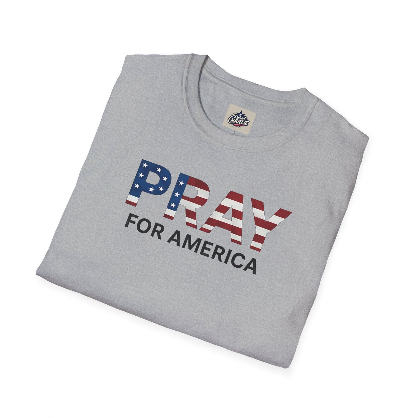 Pray For America T-Shirt (www.patriotcharlie.com)