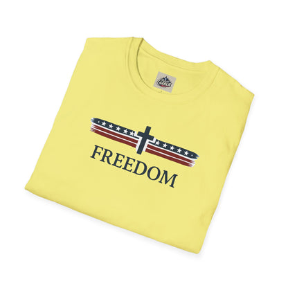 Patriots Pray T-Shirt - Red, White, and Blue Design