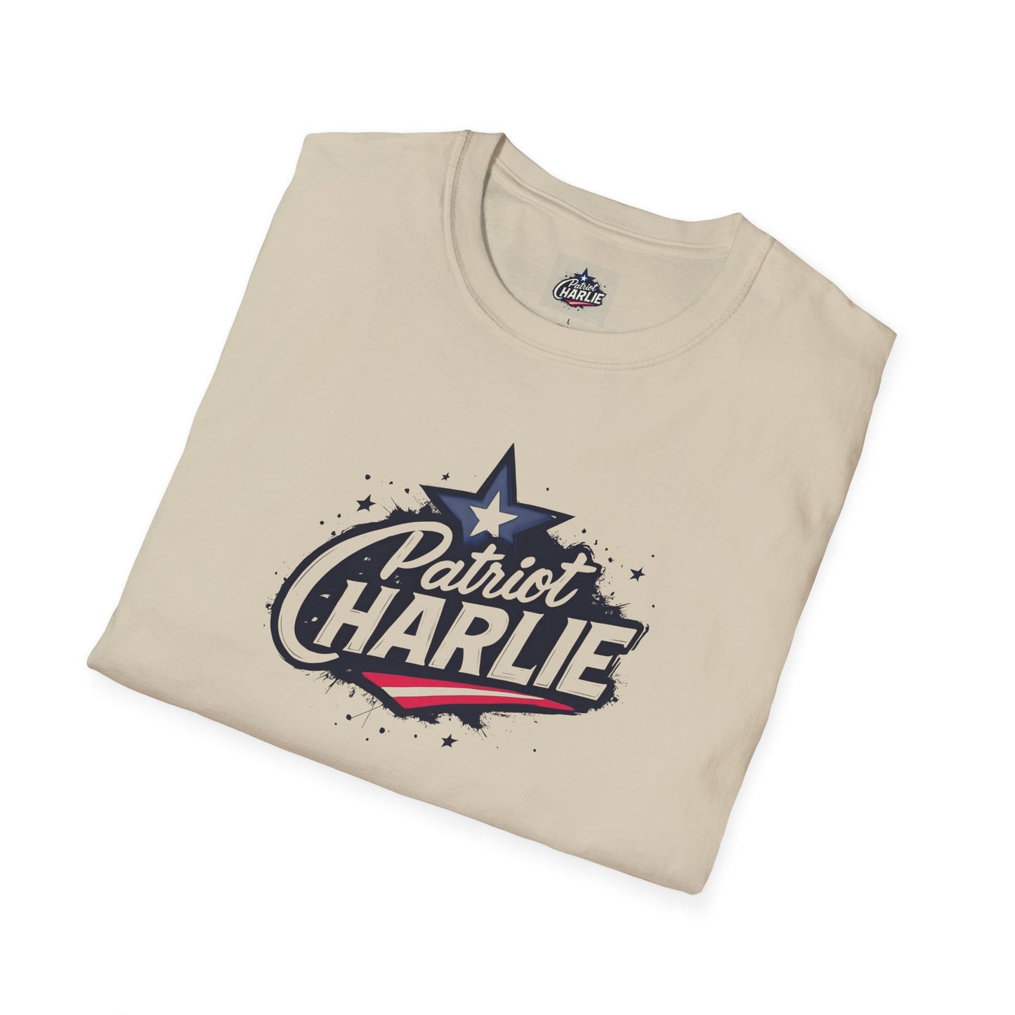 Remembering Charlie Kirk - 'Patriot Charlie' T-Shirt (www.patriotcharlie.com)
