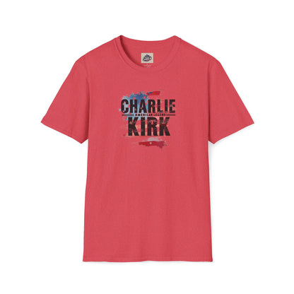 Remembering Charlie Kirk - 'American Legend' T-Shirt (www.patriotcharlie.com)